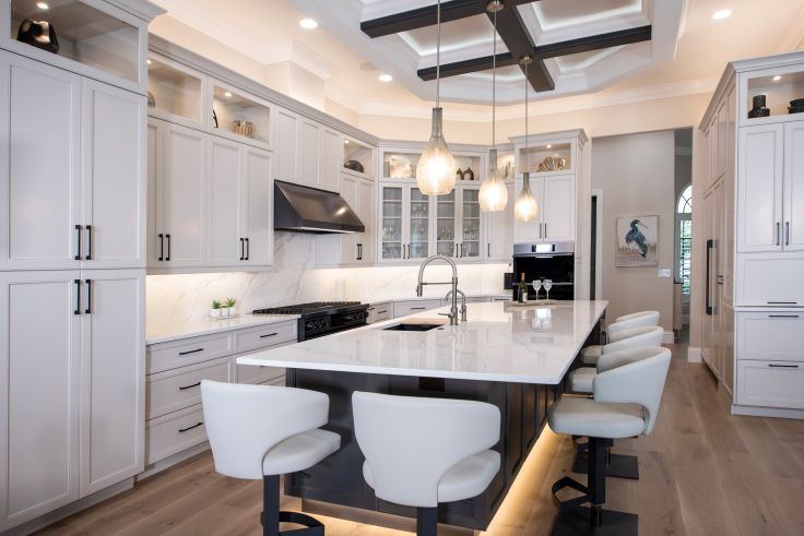 Custom kitchen from Cornerstone Builders of SWFL